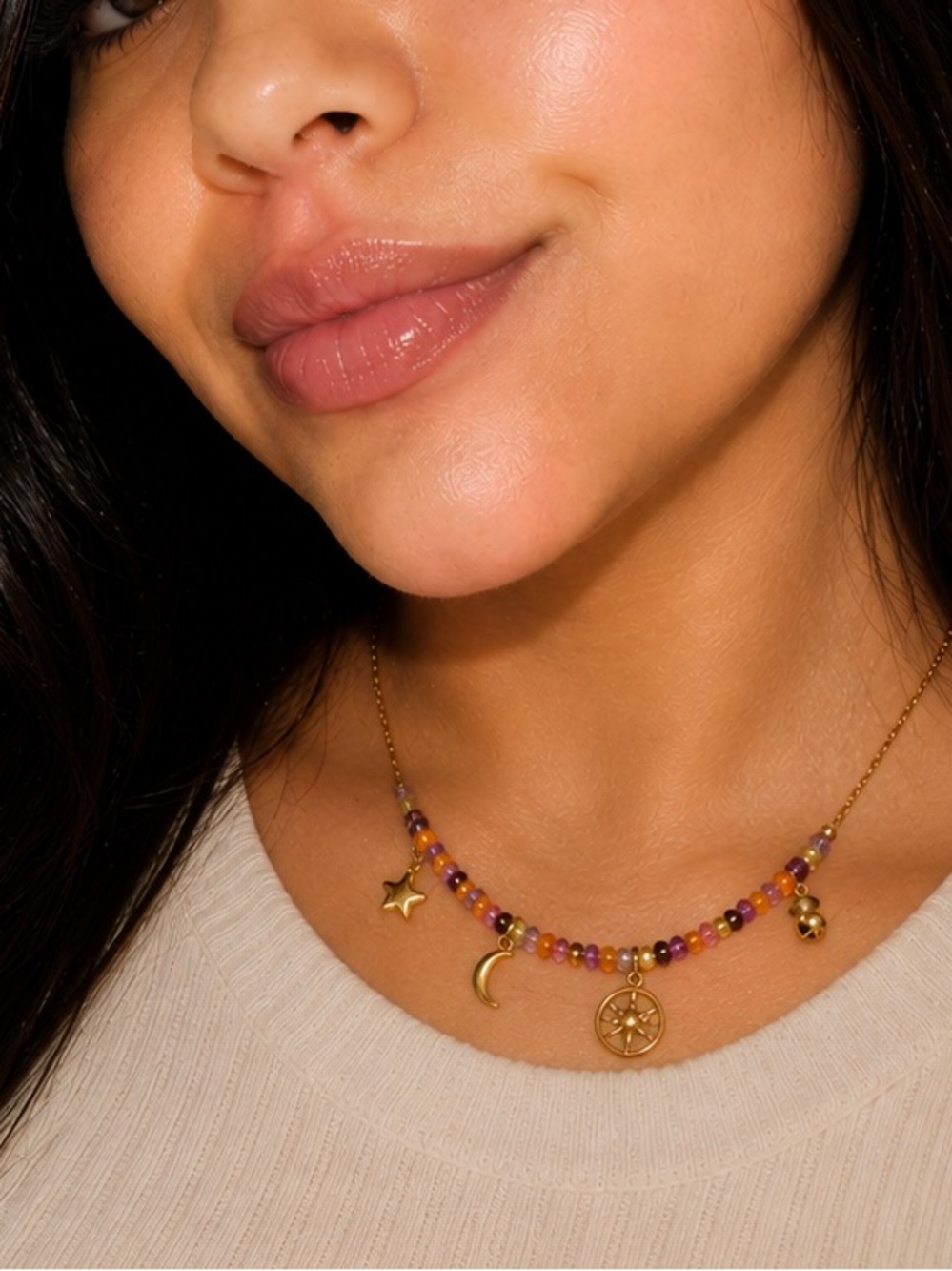 Firm price! Tous second Hand 👋Gold and Multicolor Beaded Necklace